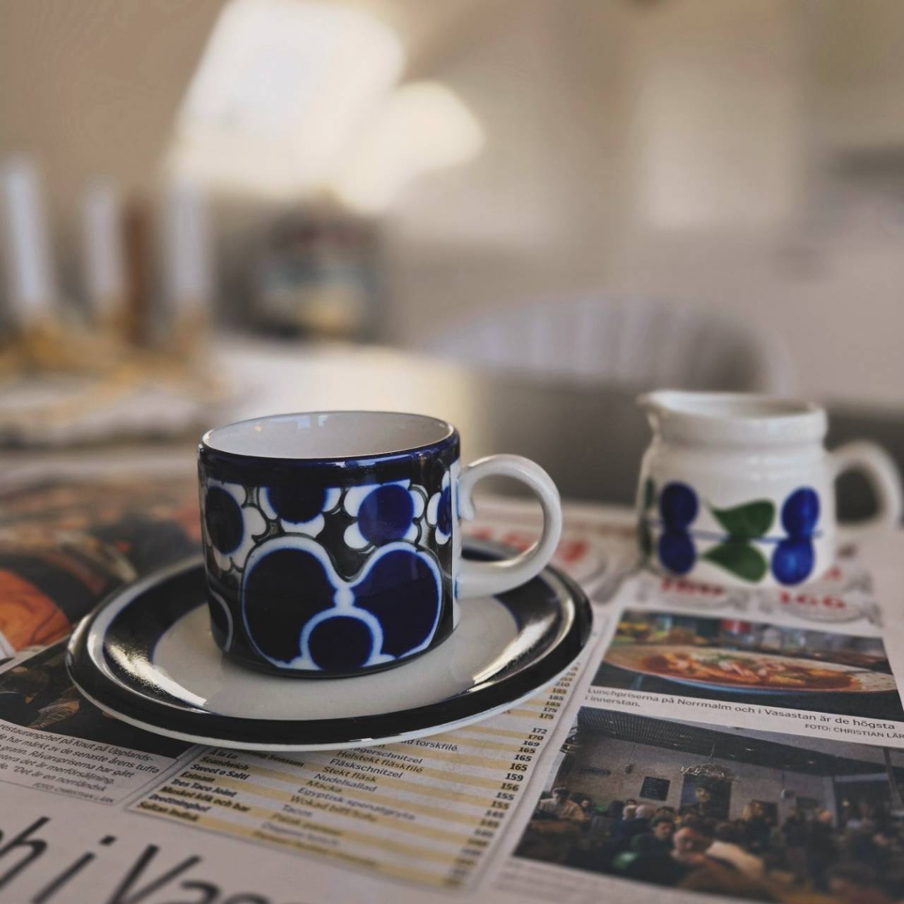 Arabia Finland • Anja Jaatinen‑Winquist • saara • cup & saucer