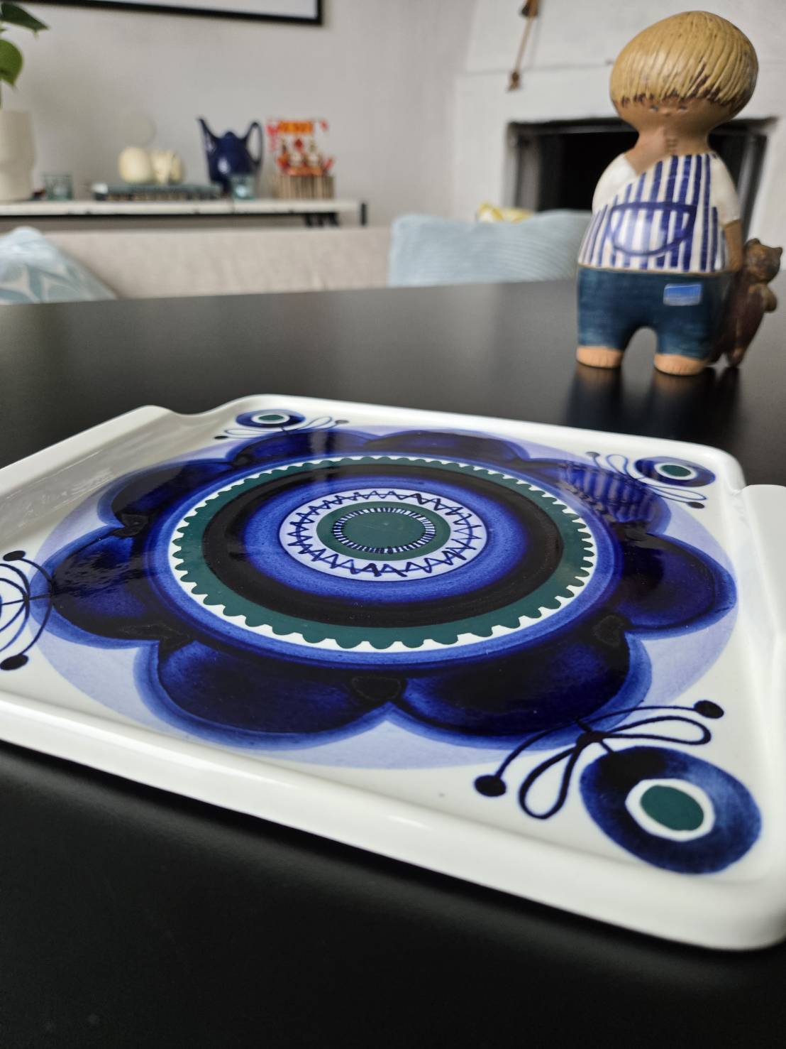 Arabia Finland • Svea Granlund • hand-painted tray
