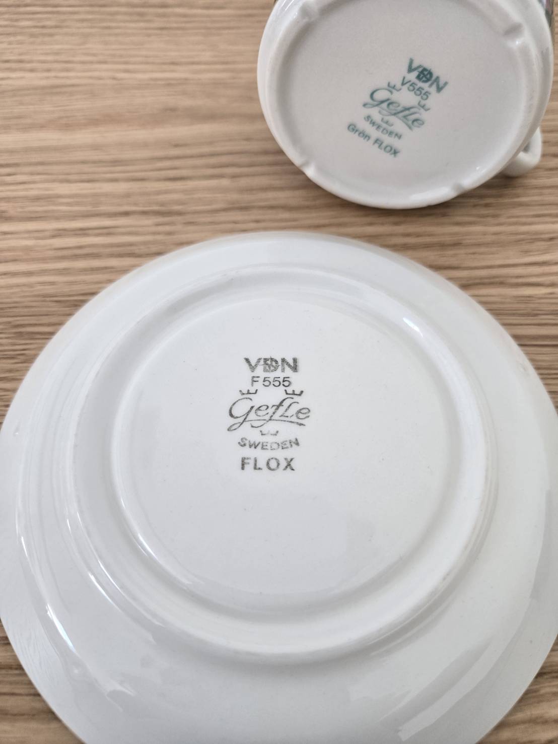 Gefle • Helmer Ringström • Flox • カップ＆ソーサー