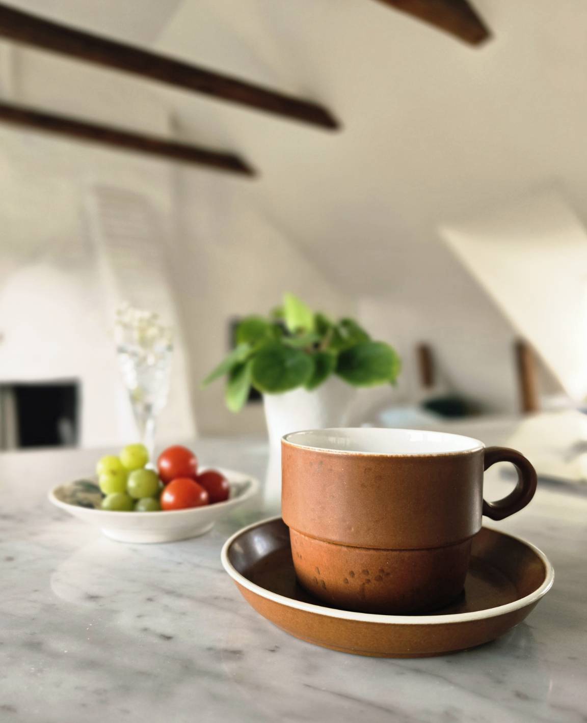 Gustavsberg • Stig Lindberg • COQ • cup & saucer