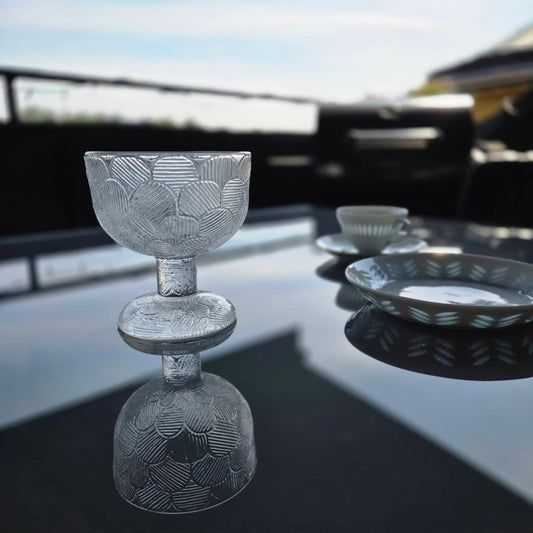 Nuutajärvi Finland • Heikki Orvola • Miranda • glass goblet